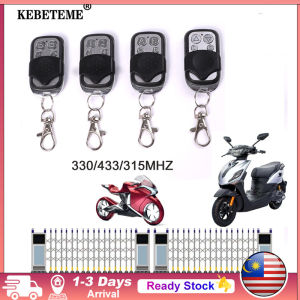 (Local Seller) KEBETEME Universal 330/433/315 MHZ Remote Control Wireless RF Remote Control 4CH Smart Remote Control for Copy Clone Duplicate for Autogate Garage Door Opener or Alarm System autogate remote