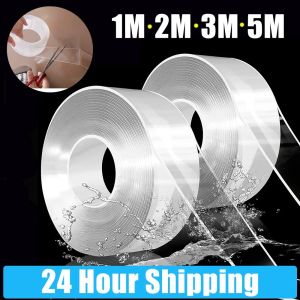 Polocat Nano Tape Double Sided Tape Transparent Waterproof Adhesive Tapes Cleanable Kitchen Bathroom Supplies Tapes Christmas Decor