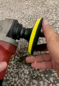 Amplas Bulat Velcro 4 Inch Grid 40 60 80 100 120 180 240 320 400 600 800 1000 2000 Gerinda 100mm