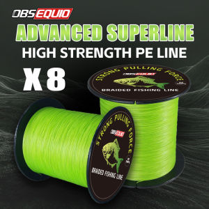 OBSEQUIO X8 Strand Braided Fishing Line 300/500/1000M Japanese Multifilament Fishing Goods Supplies Rivers Lake Sea Freshwater