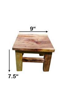 ม้านั่ง เก้าอี้เตี้ย ขนาด 9"x7.5"