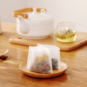 100pcs Empty Tea Bags Disposable Tea Filter Bags Disposable Infuser Bags for Loose Leaf Tea Spice Bags