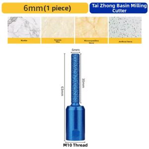 HONGQISHI | Edge Trimming Milling Cutter for Quartz Tiles Marble Gap Processing