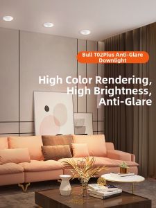 Bull | Glare Prevention Recessed Spotlight 75mm