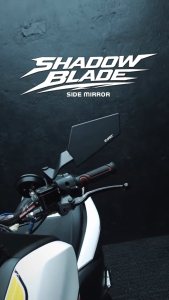 EAGT Shadow Blade S5 Side Mirror Aerodynamic 180° Adjustable Wide-View Mirrors Cast Aluminum Alloy Universal