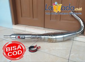 knalpot Rx king kolong Python Chrome cacing super garing istimewa KDX