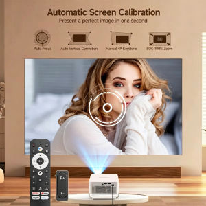 MAGCUBIC | Magcubic HY300GT Licensed Googe TV Projector Smart HD Beamer 400 ANSl Lumens Auto Focus Projector Android for Home Theater
