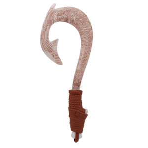 Bandai | 42cm Disney Moana 2 Ocean Adventure Fish Hook Knife Figure Toys with Light Cosplay Maui Weapon Children Birthday Gift Toys