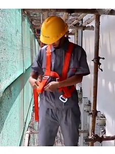 Body Harness Double 3M Hook Safety Harness Body Safety Belt Sabuk Pengaman Standar Internasional