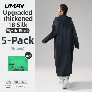 Umay(佑美) | Durable Waterproof Raincoat Portable Thick
