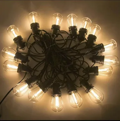 220V Outdoor Waterproof LED String Lights Party Lights Shatter Resistant For Patio Garden Holiday Wedding Lights Christmas Home Decor