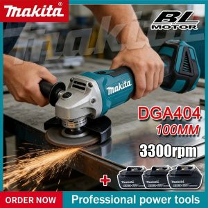 Makita | Makita DGA404 100mm Cordless Brushless Angle Grinder Grinding Polishing Cutter Power Tool for 18V Battery System