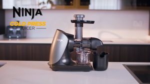Ninja Slow Juicer  500 ml Capacity 3 Filter Elements Cleaning Brush BPA Free เครื่องคั้นและสกัดน้ำผลไม้ เครื่องปั่นนินจา เครื่องปั่นนินจา 500Ml - Lazada
