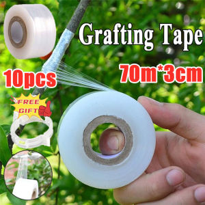 【free gifts】10pcs PE Grafting Tape Film Self-adhesive for Fruit Tree Nursery Plants Seedlings Vine Floristry Tomato Grafting Supplies Stretchable  Grafting Tools PVC Grafting Tape Self-adhesive for Fruit Tree Nursery Seedlings Grafting Supplies