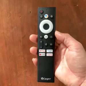 Remote điều khiển tivi Casper Mã 06 Điều Khiển TV Casper Netflix - Youtube 4 nút Có Giọng Nói - Tặng kèm pin - HTSG