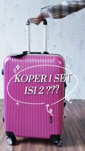 Kualitas Tinggi Koper Set 20inch & 24inch Bahan ABS Tebal