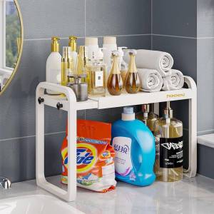 DIHUANTUO | Adjustable Microwave and Rice Cooker Storage Rack