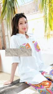 ชุดนอน Muslin Pajamas Muslin Pet รุ่นSummer (3253 3254 3245 3246 3247 3248 3249 3250)|ชุดนอนชุดเที่ยว