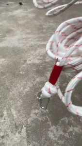 Tali Paracord 12mm 20M Panjat Tebing SerbagunaTenda Outdoor Rope Steel BuckleTahan Beban 300kg