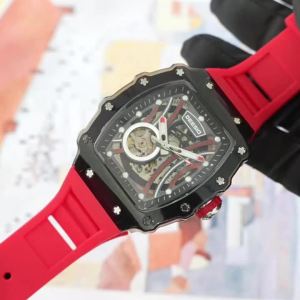 Deesio Nam Đồng Hồ Cơ Tự Động Thiết Kế Đồng Hồ Thùng Rượu Thép Không Gỉ Dạ Quang Chống Thấm Nước Thời Trang Đồng Hồ Đeo Tay