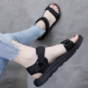 Beach Sandals Women Large Size New Style Student Lightweight Sporty Slip-On Anti-Slip Casual Comfortable Soft Bottom