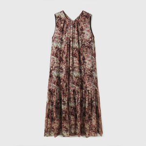 Breathable Linen Sleeveless Dress Women