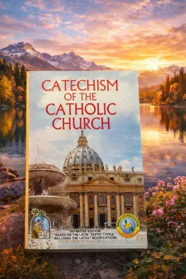 Catechism of the Catholic Church with Free St. Anthony Stampita