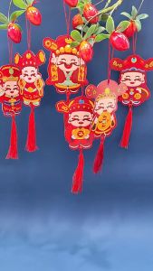 LIỄNG TREO CÂY TRANG TRÍ TẾT - NHIỀU MẪU LỰA CHỌN ( SET 6 CÁI ) QT745