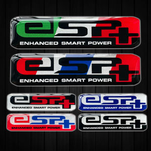 1 Pair 3D Epoxy Resin Gel Motorcycle Stickers Moto Scooter Body ESP ESP+ Logo Emblem Decals Accessories For Honda PCX150 PCX160