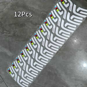 12 Miếng Dán Bánh Xe Đạp Cầu Vồng 2D ENVE SES Vinyl Cho Xe Đạp Đường Bộ Vành Carbon Đồ Dùng Đi Xe Đạp Quà Tặng Đi Xe Đạp