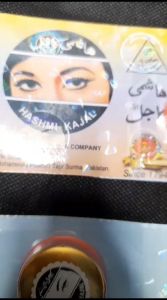 Celak HASHMI MUR GOLD Bubuk Warna Hitam Bagus Untuk Kesehatan Mata & Mempercantik Tampilan Wajah