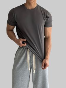 DAVID&ME | Breathable Fitted Short Sleeve Mens T-shirt
