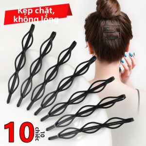 Black Hair Clips for Fringe and Flyaways