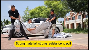 Buy it once and use it for 50 years Car Cover Waterproof Transparent Plastic Dustproof Cover Car Rain Covers Protection Sun Dust Protection Prevent ScratchesThickened Plastic Car Cover PE Film Disposable Plastic Transparent Waterproof Car Cover