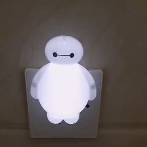 Đèn ngủ tiết kiệm năng lượng đèn ngủ kiểu dáng siêu anh hùng BayMax dễ thương tiết kiệm năng lượng-Happy Home4U