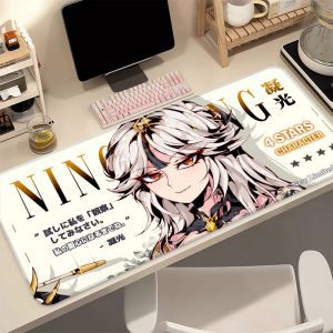 Bandai | Gaming Mouse Pad Computer Cushions Non-slip Table Carpet Laptop Anime Girl Mousepad Genshin Impact Gamepad Desk Gadget Mouse Mat