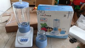 Blender Advance BL-2 Low Watt dengan Grinder 2 in 1 Bahan Kaca Awet Praktis Bergaransi Anti Pecah