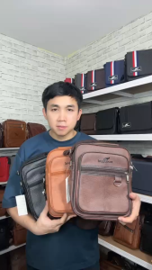 กระเป๋าสะพายข้างผู้ชาย หนังPU Fashion แฟชั่นสไตล์วัยรุ่น มีพร้อมส่ง