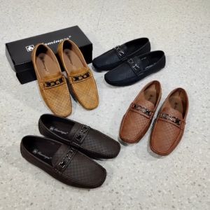 Business casual first layer cowhide British all-match genuine leather mens shoes beanie shoes