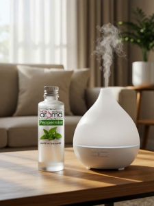 ออย โอโซน น้ำมันหอม น้ำมันหอมระเหย อโรม่า ออย กลิ่น เปเปอร์ มิ้น Peppermint สำหรับ เครื่องพ่นไอน้ำ Oil Ozone ขนาด 85 ml