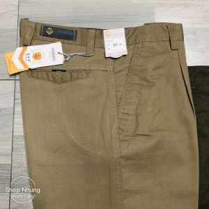Quần ngố kaki thô nam trung niên hàng ngon bổ rẻ phom đẹp