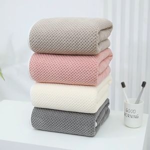 ผ้าเช็ดตัวนาโน 70x140/90x170 ซม.ผ้าขนหนู ผ้าเช็ดตัว ผ้านาโนเนื้อดี ผ้าเช็ดตัวผืนใหญ่ ผ้าดีนิ่มมาก ดูดซับน้ำได้ดี แห้งเร็ว