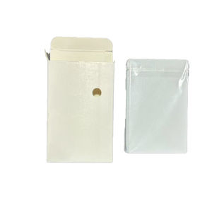 50Pcs Double-Sided Sublimation Metal White Business Cards Blank 0.22mm Thickness Aluminum Printable Name Card for Custom DIY
