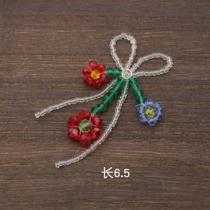 สร้อยคอ DIY ทำมือ ต่างหู จี้ กุญแจ ดอกไม้สตรอเบอร์รี่ ลูกปัด เครื่องประดับ วัสดุอะครีลิก เครื่องประดับแฟชั่น