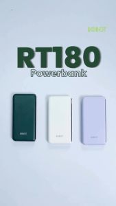 powerbank 500000mah original|ROBOT Power Bank RT180 10000mAh Dual Input Port Type C & Micro USB Garansi Original Resmi|powerbank awet tahan lama 100000mah|powerbank fastcharging murah gratis ongkir