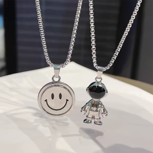 สร้อยคอเด็ก แฟชั่นสตรีทสไตล์ เสื้อสเวตเตอร์ ตกแต่ง เสื้อผ้าเด็กชาย เสื้อผ้าเด็กหญิง เครื่องประดับ สร้อยคอเด็ก สร้อยคอเด็ก