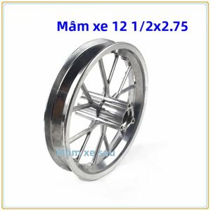 Mâm Xe Mô Tô Mini Trẻ Em Bằng Nhôm Bánh Xe 12.5 Inch Xe Địa Hình 49CC Vành Bánh Trước Và Sau Đường Kính 12 1/2X2.75