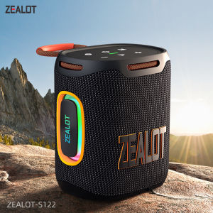 Loa Không Dây Di Động ZEALOT S122 25W Với Tăng Cường Âm Trầm Ghép Nối Kép Pin 6000mAh Chống Nước Bluetooth Loa Âm Thanh Gia Đình