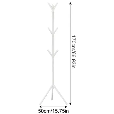 Hat and Coat Rack Stand Freestanding Hat Stand Storage Rack Large Load-Bearing Corner Coat Rack Stand for Bedroom Hall Corridor