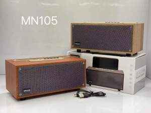 ลําโพงบลูทูธ ไหม่ รุ่นฮิต MN105 วางมือถือได้ ราคาดีย์มาก เสียงดีสุดเท่ ลําโพงที่ต้องมีติดบ้าน